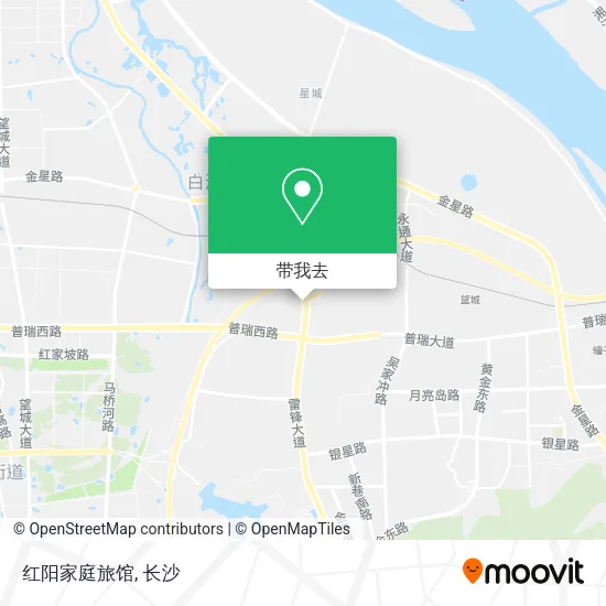 红阳家庭旅馆地图