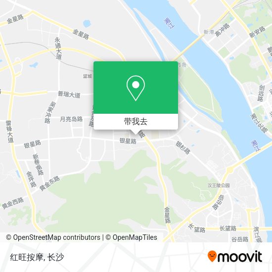 红旺按摩地图