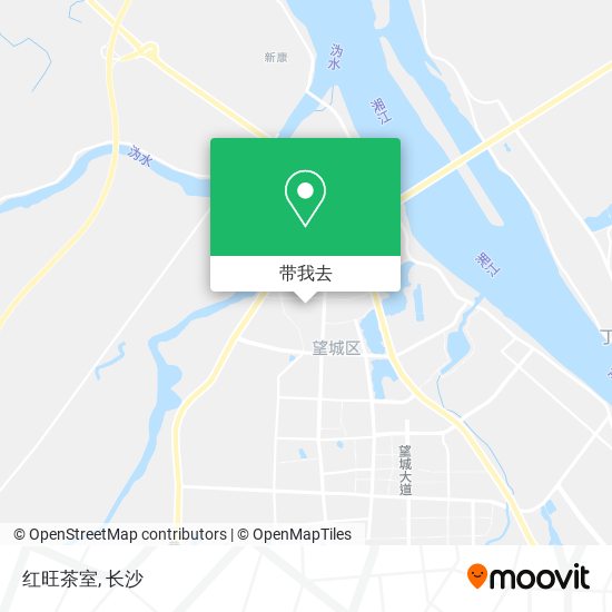 红旺茶室地图
