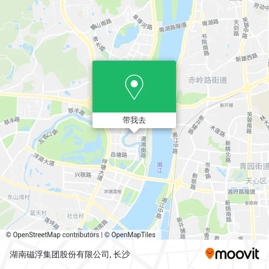 湖南磁浮集团股份有限公司地图