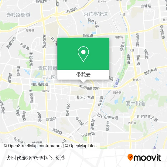 犬时代宠物护理中心地图