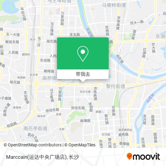 Marccain(运达中央广场店)地图