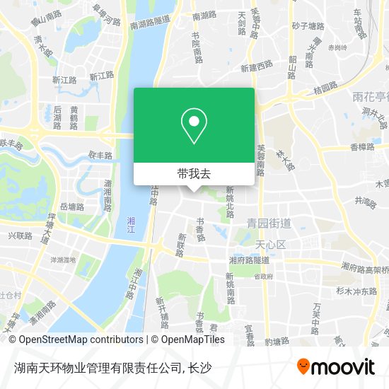 湖南天环物业管理有限责任公司地图