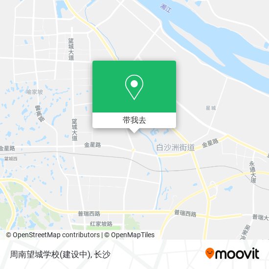 周南望城学校(建设中)地图