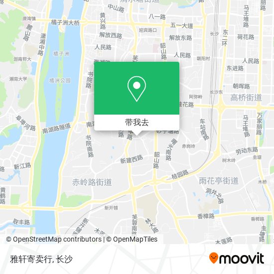 雅轩寄卖行地图