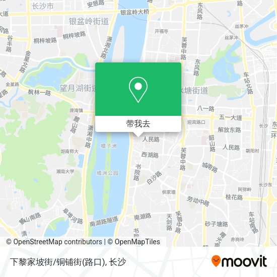 下黎家坡街/铜铺街(路口)地图