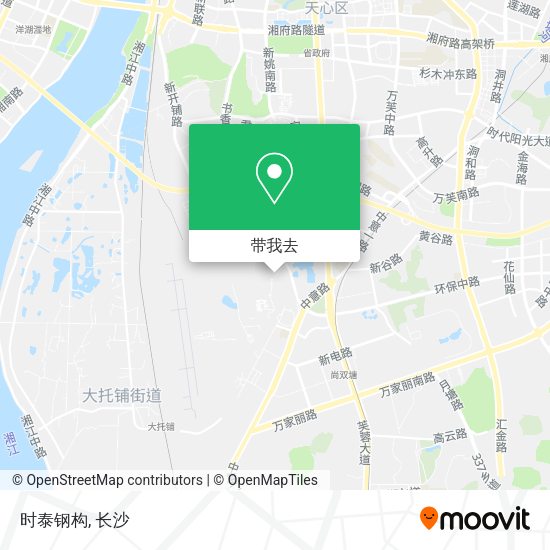 时泰钢构地图