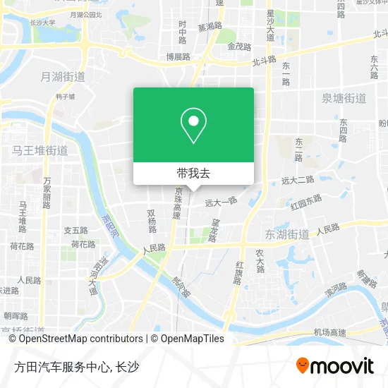 方田汽车服务中心地图