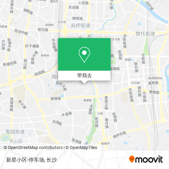 新星小区-停车场地图