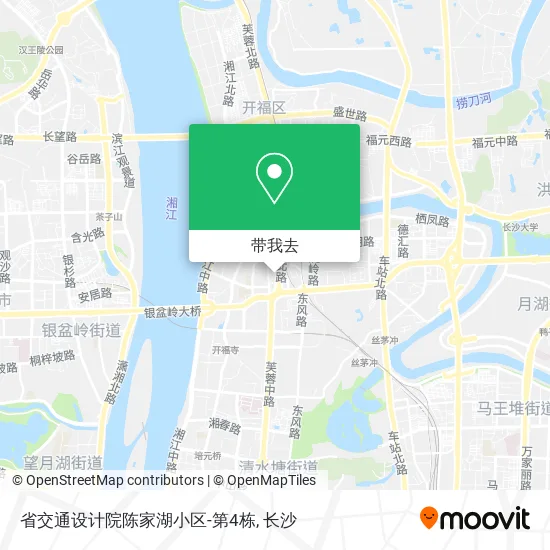 省交通设计院陈家湖小区-第4栋地图