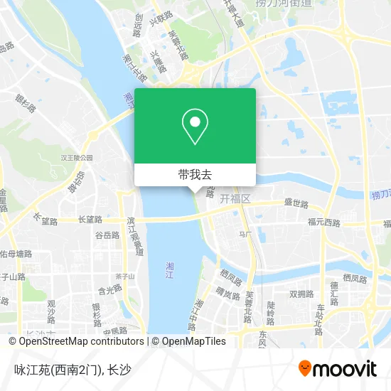 咏江苑(西南2门)地图