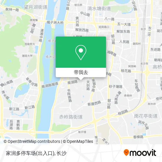 家润多停车场(出入口)地图