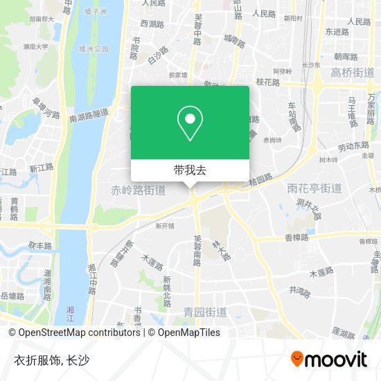 衣折服饰地图