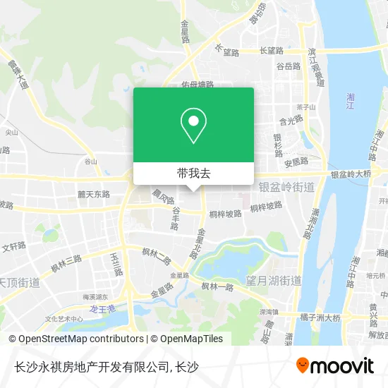 长沙永祺房地产开发有限公司地图