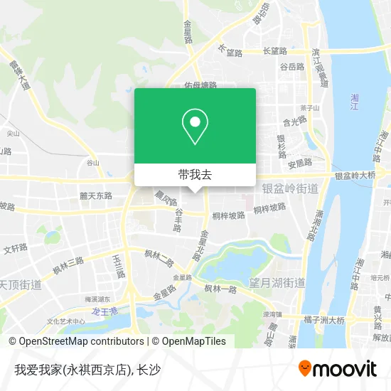 我爱我家(永祺西京店)地图