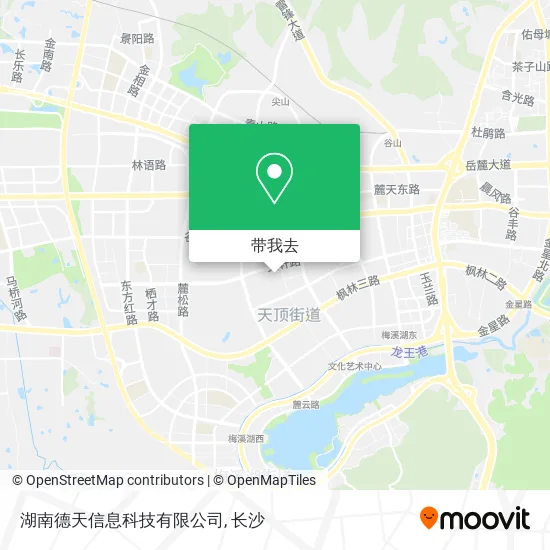 湖南德天信息科技有限公司地图