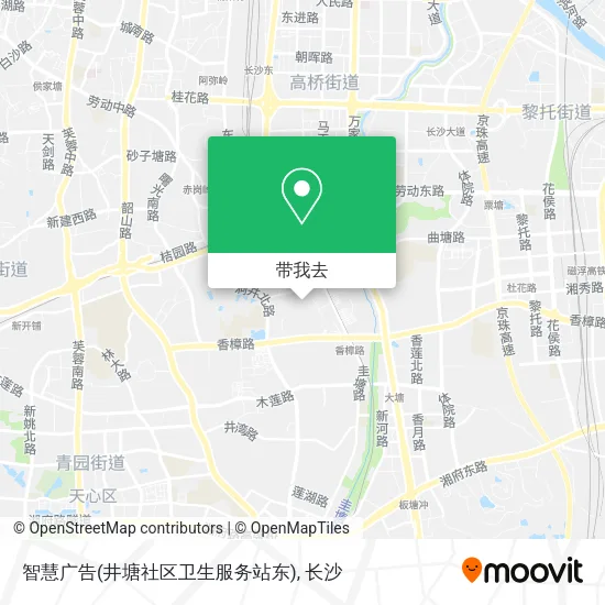 智慧广告(井塘社区卫生服务站东)地图