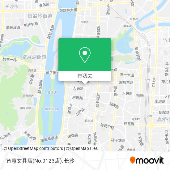 智慧文具店(No.0123店)地图