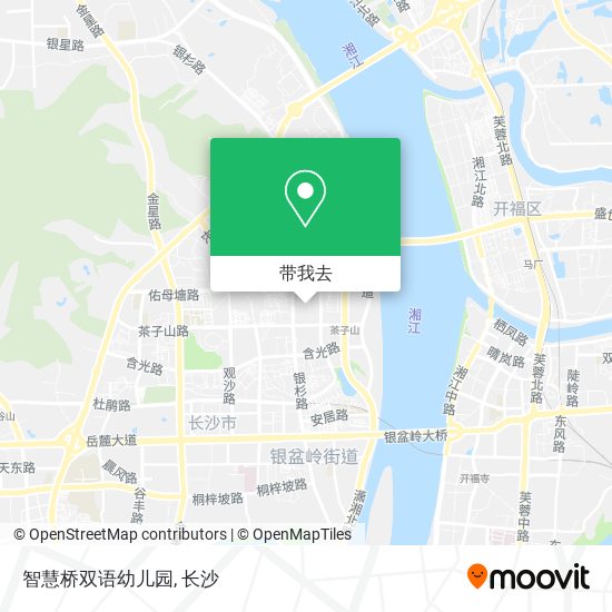 智慧桥双语幼儿园地图