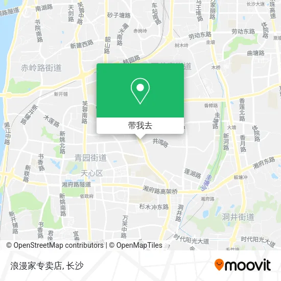 浪漫家专卖店地图