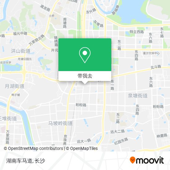 湖南车马道地图