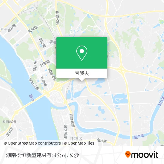 湖南松恒新型建材有限公司地图