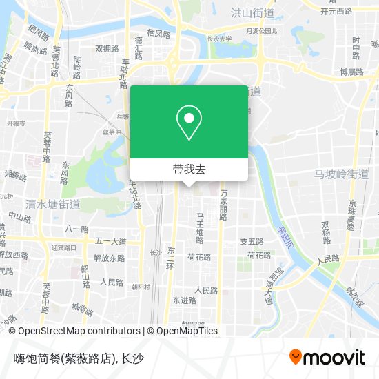 嗨饱简餐(紫薇路店)地图