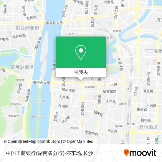 中国工商银行(湖南省分行)-停车场地图