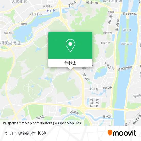 红旺不锈钢制作地图