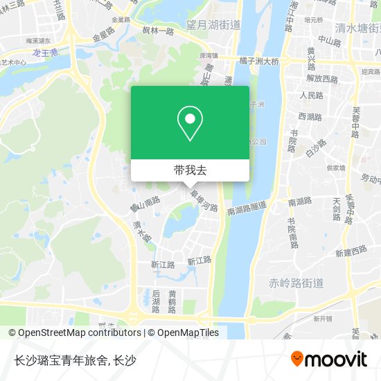 长沙璐宝青年旅舍地图