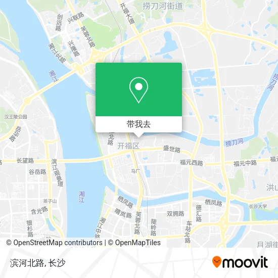 滨河北路地图