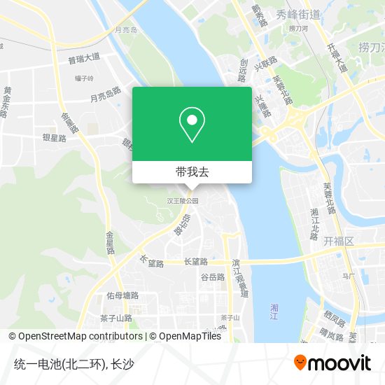统一电池(北二环)地图