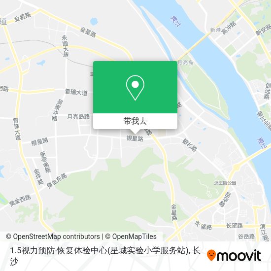 1.5视力预防·恢复体验中心(星城实验小学服务站)地图