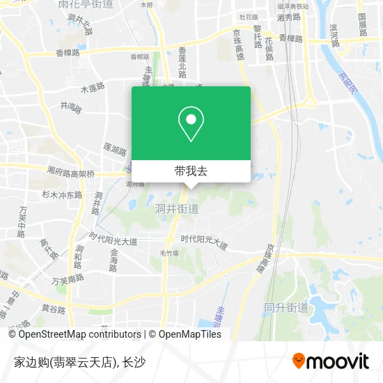 家边购(翡翠云天店)地图