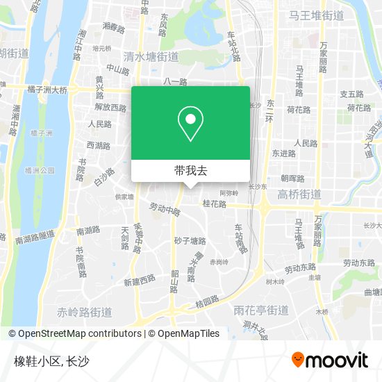 橡鞋小区地图