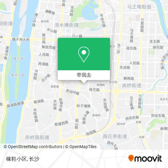 橡鞋小区地图