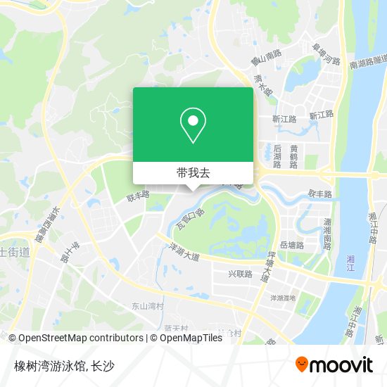橡树湾游泳馆地图