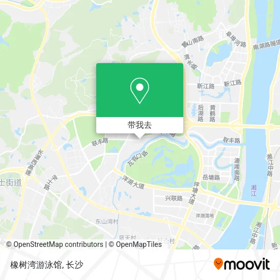 橡树湾游泳馆地图