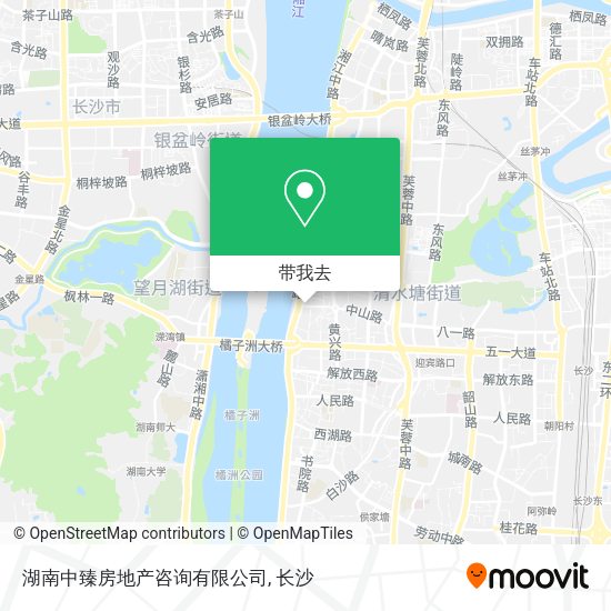 湖南中臻房地产咨询有限公司地图