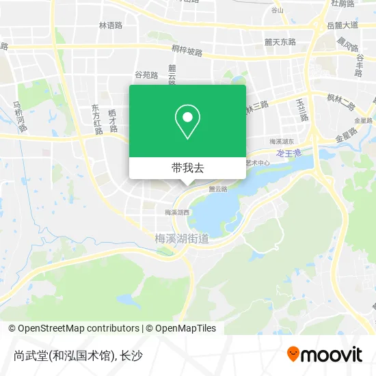 尚武堂(和泓国术馆)地图