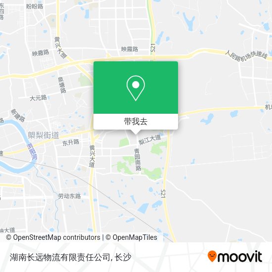 湖南长远物流有限责任公司地图