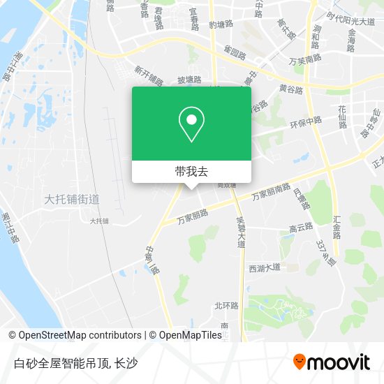 白砂全屋智能吊顶地图