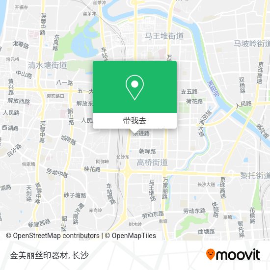 金美丽丝印器材地图