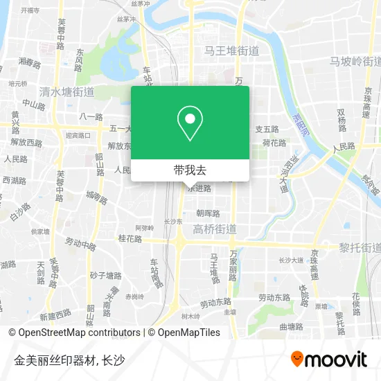 金美丽丝印器材地图