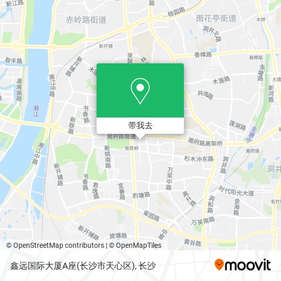 鑫远国际大厦A座(长沙市天心区)地图