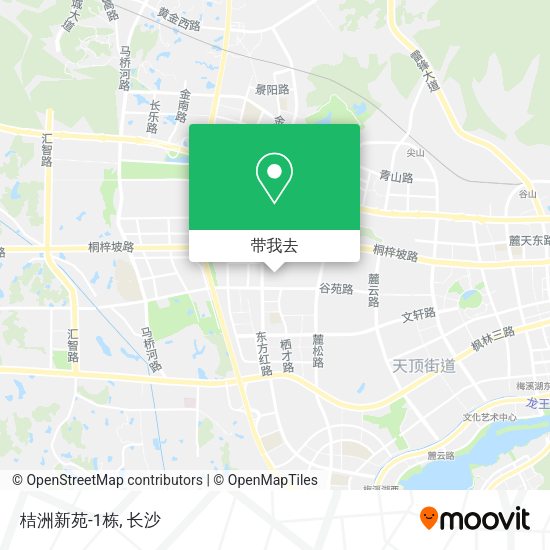 桔洲新苑-1栋地图