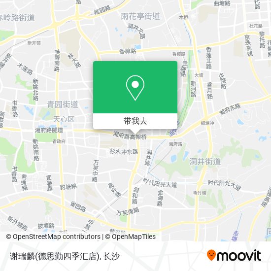 谢瑞麟(德思勤四季汇店)地图