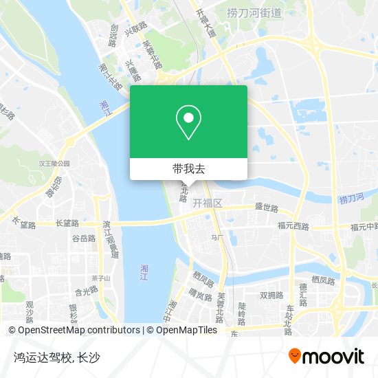 鸿运达驾校地图