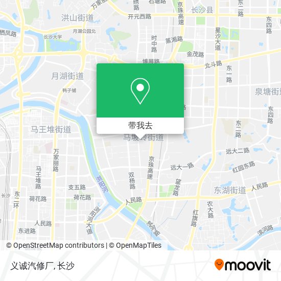 义诚汽修厂地图
