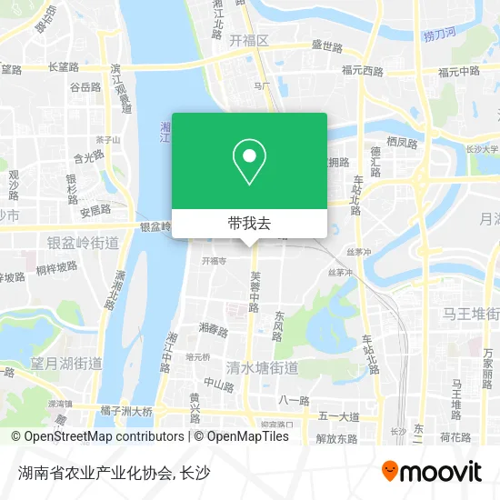 湖南省农业产业化协会地图